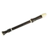 A GOOD QUALITY HANS COOLSMA ALTO RECORDER