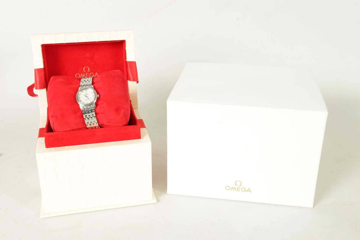 A LADIES STEEL OMEGA DE VILLE WRISTWATCH - Image 2 of 10