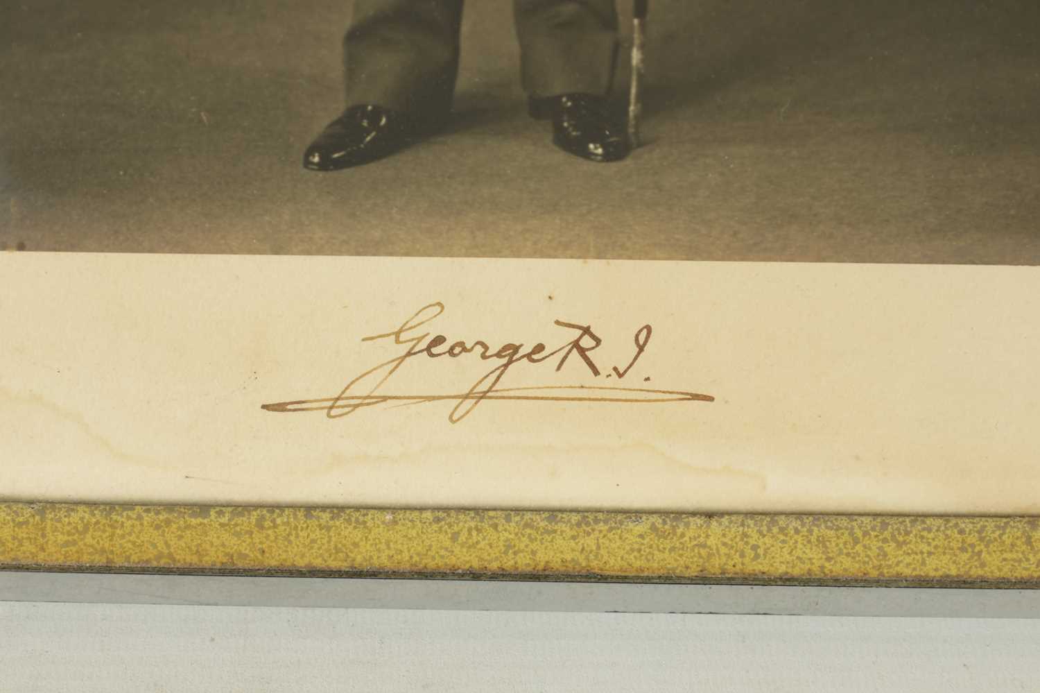 OF ROYAL INTEREST. A PAIR OF SIGNED FULL-LENGTH PORTRAIT PHOTOGRAPHS OF GEORGE V AND QUEEN MARY - Image 9 of 13