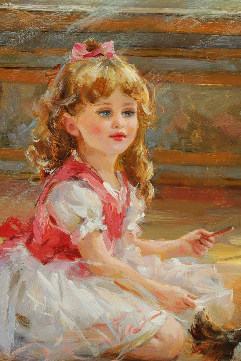 KONSTANTIN RAZUMOV (B.1974) RUSSIAN SCHOOL OIL ON CANVAS - Image 2 of 8