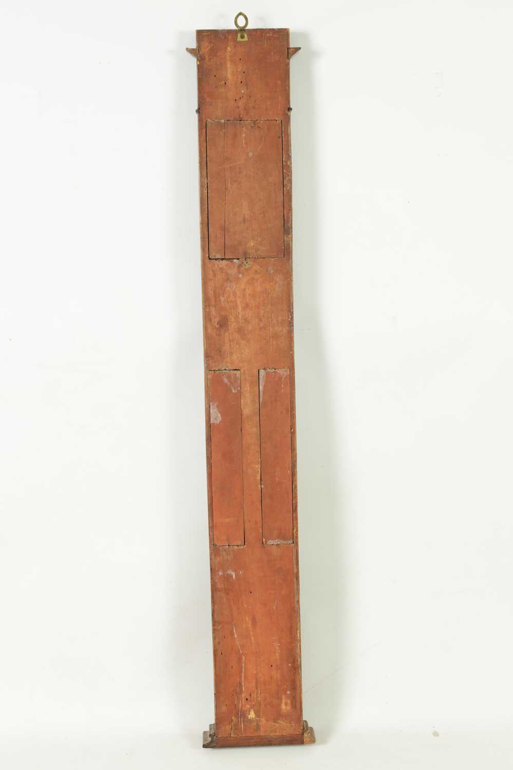 A 19TH CENTURY FRENCH MAHOGANY STICK BAROMETER - Image 6 of 6