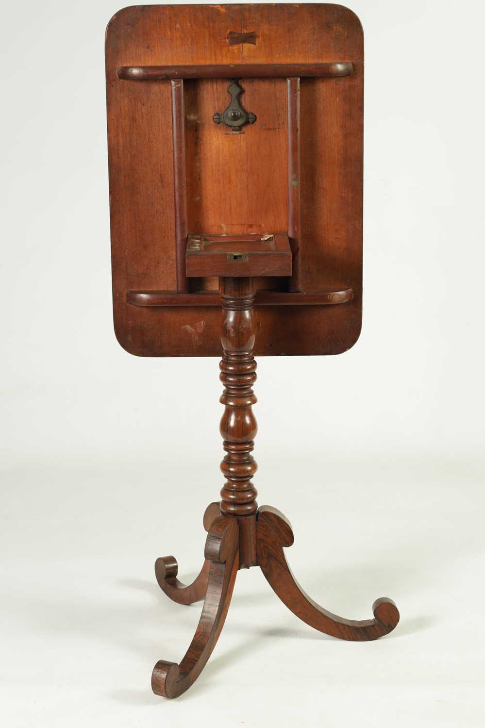 A 19TH CENTURY SPECIMEN INLAID AND ROSEWOOD OCCASIONAL TABLE - Image 5 of 10