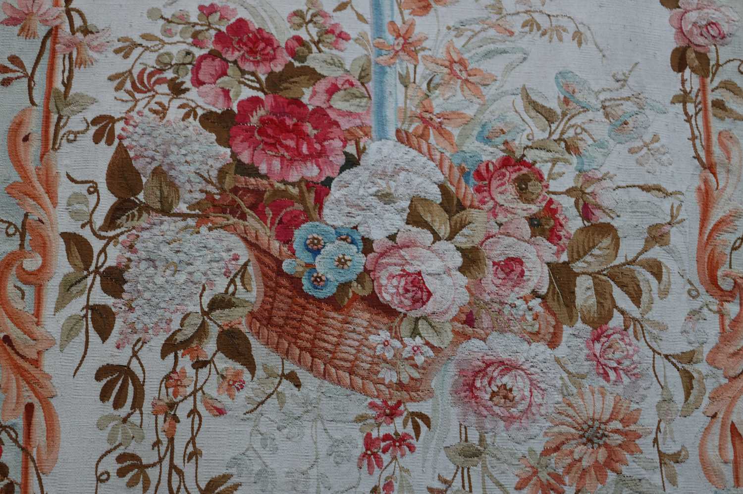 A MASSIVE SET OF FOUR 19TH CENTURY FRENCH TAPESTRY PANELS FROM LORD FORTE - Image 3 of 12