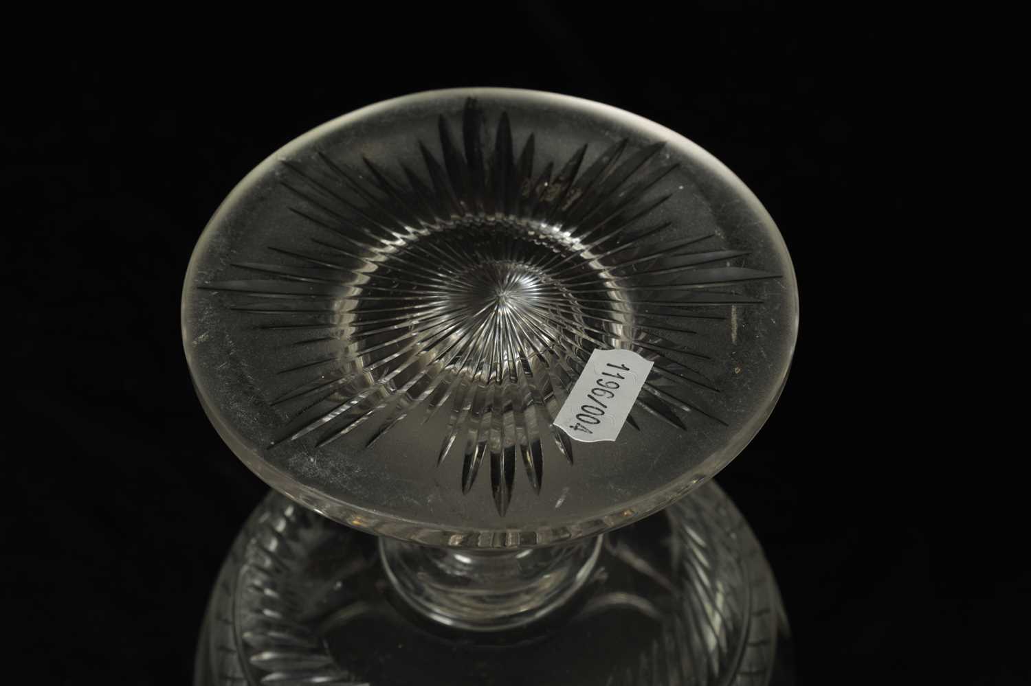 A LATE GEORGIAN MASONIC GLASS GOBLET - Image 7 of 7