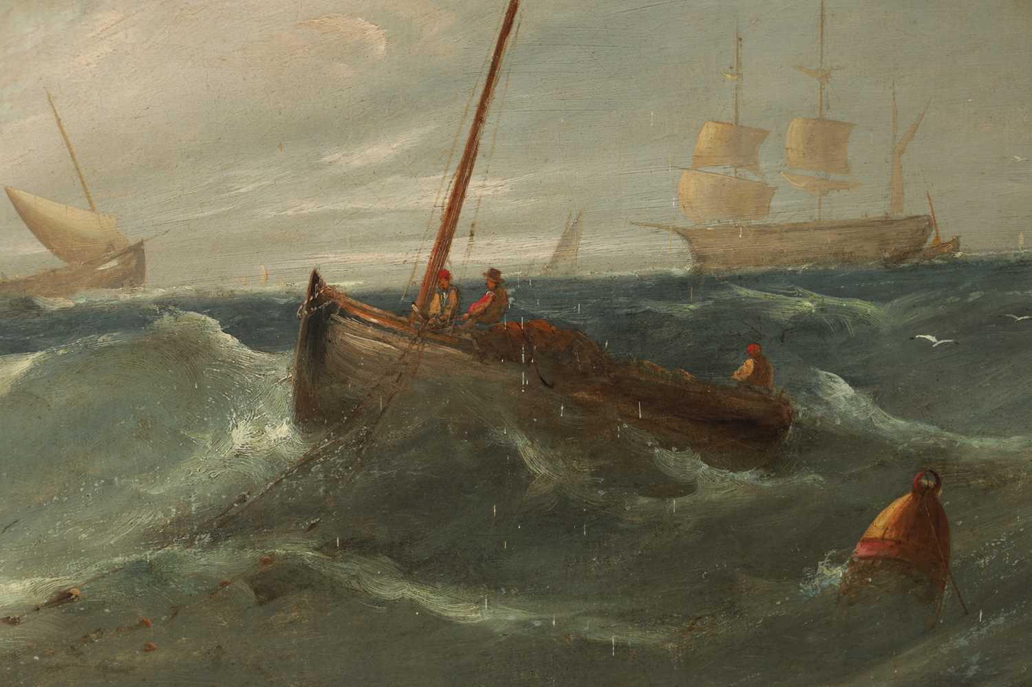 WILLIAM HENRY WILLIAMSON (fl.1853-1875). A LATE 19TH CENTURY OIL ON CANVAS - Image 4 of 10