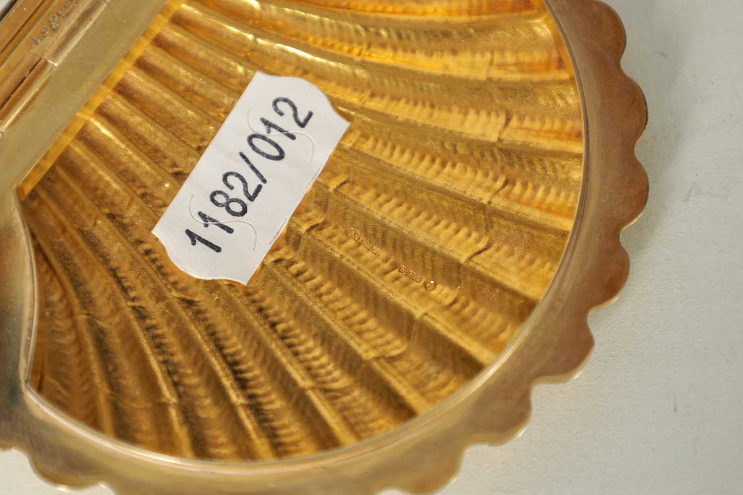 A 9CT .375 HALLMARKED GOLD POWDER COMPACT BY ASPREY - Image 7 of 8