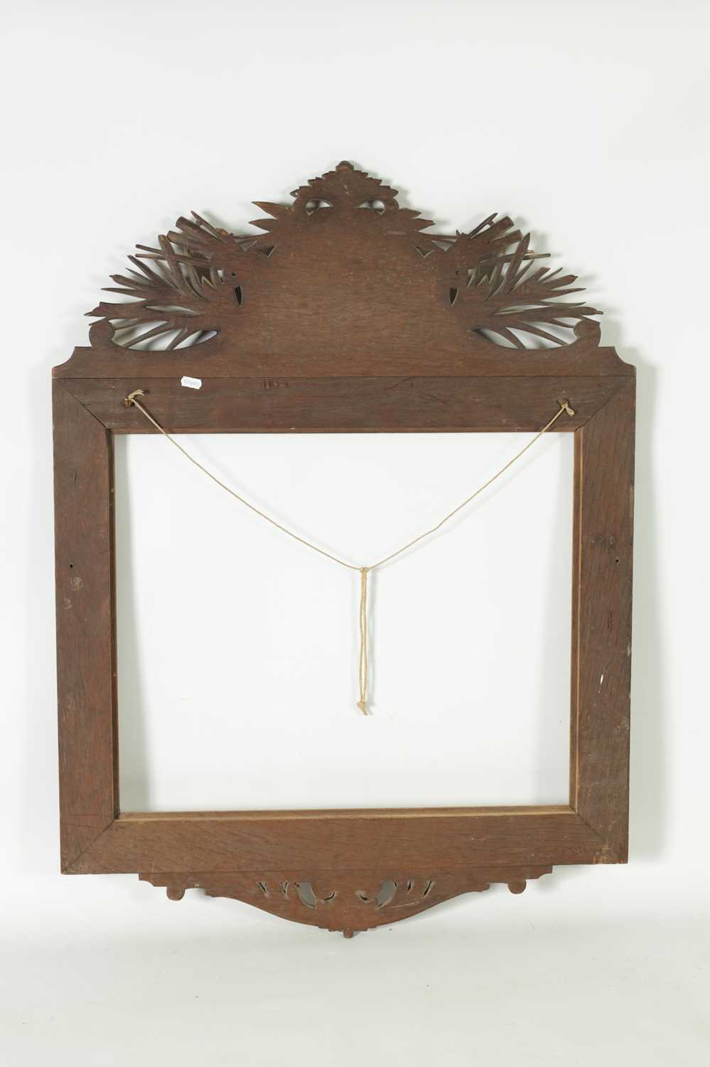 A LATE 19TH CENTURY CARVED OAK BLACK FOREST FRAME - Image 6 of 6