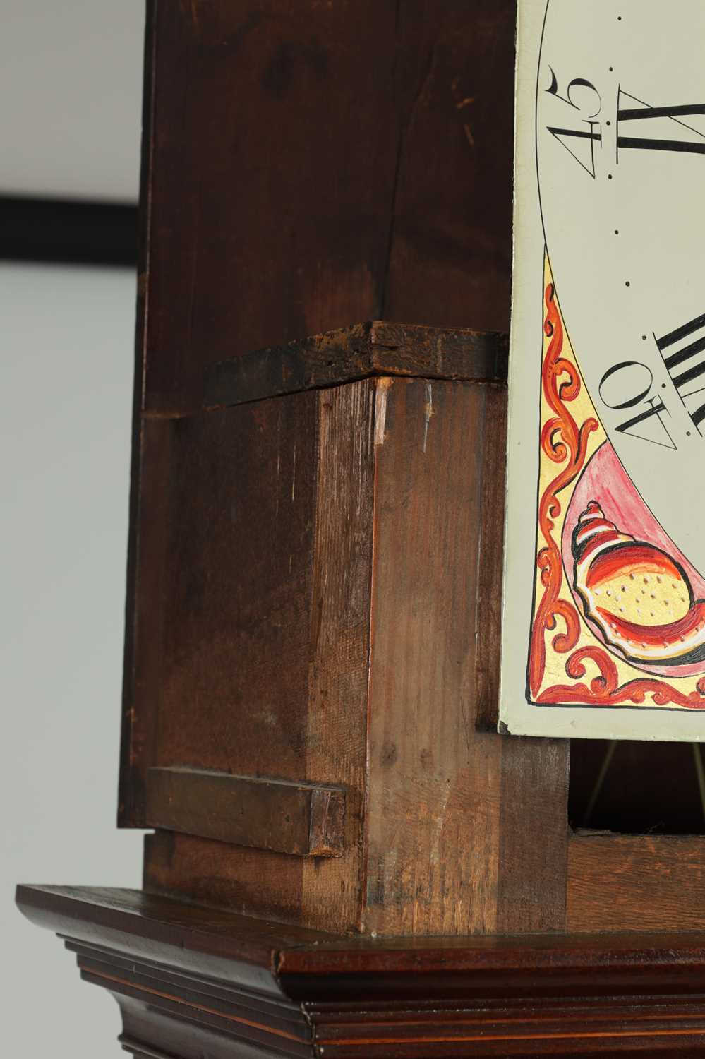 STONES, BLACKBURN. AN EARLY 19TH CENTURY MAHOGANY ‘AXE MOON’ LONGCASE CLOCK - Image 5 of 12