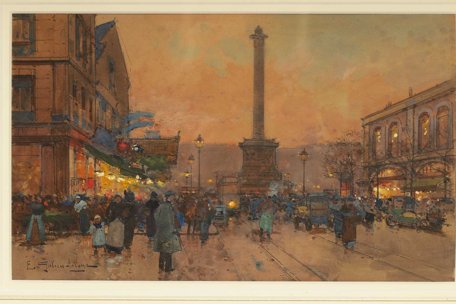 EUGENE GALIEN-LALOUE (1854-1941) GOUACHE AND WATERCOLOUR - Image 2 of 6