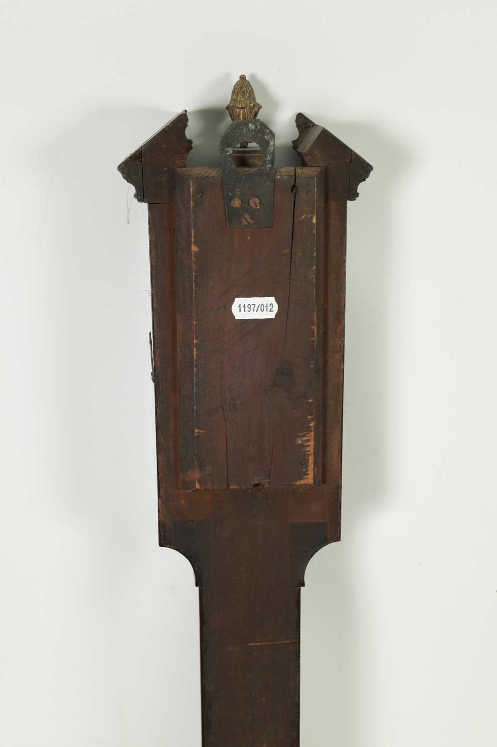 JOHN SILLE, FECIT. A REGENCY MAHOGANY STICK BAROMETER - Image 4 of 4