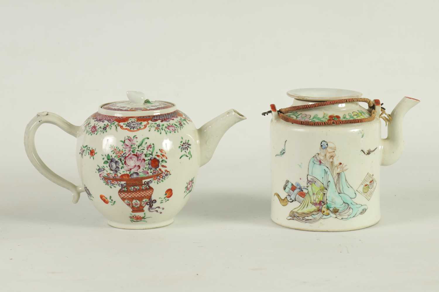 TWO CHINESE TEAPOTS - Image 11 of 12