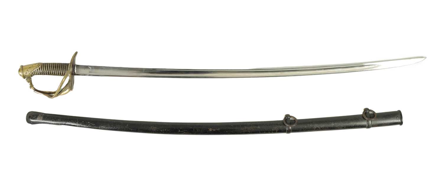 A 19TH CENTURY FRENCH CAVALRY SWORD