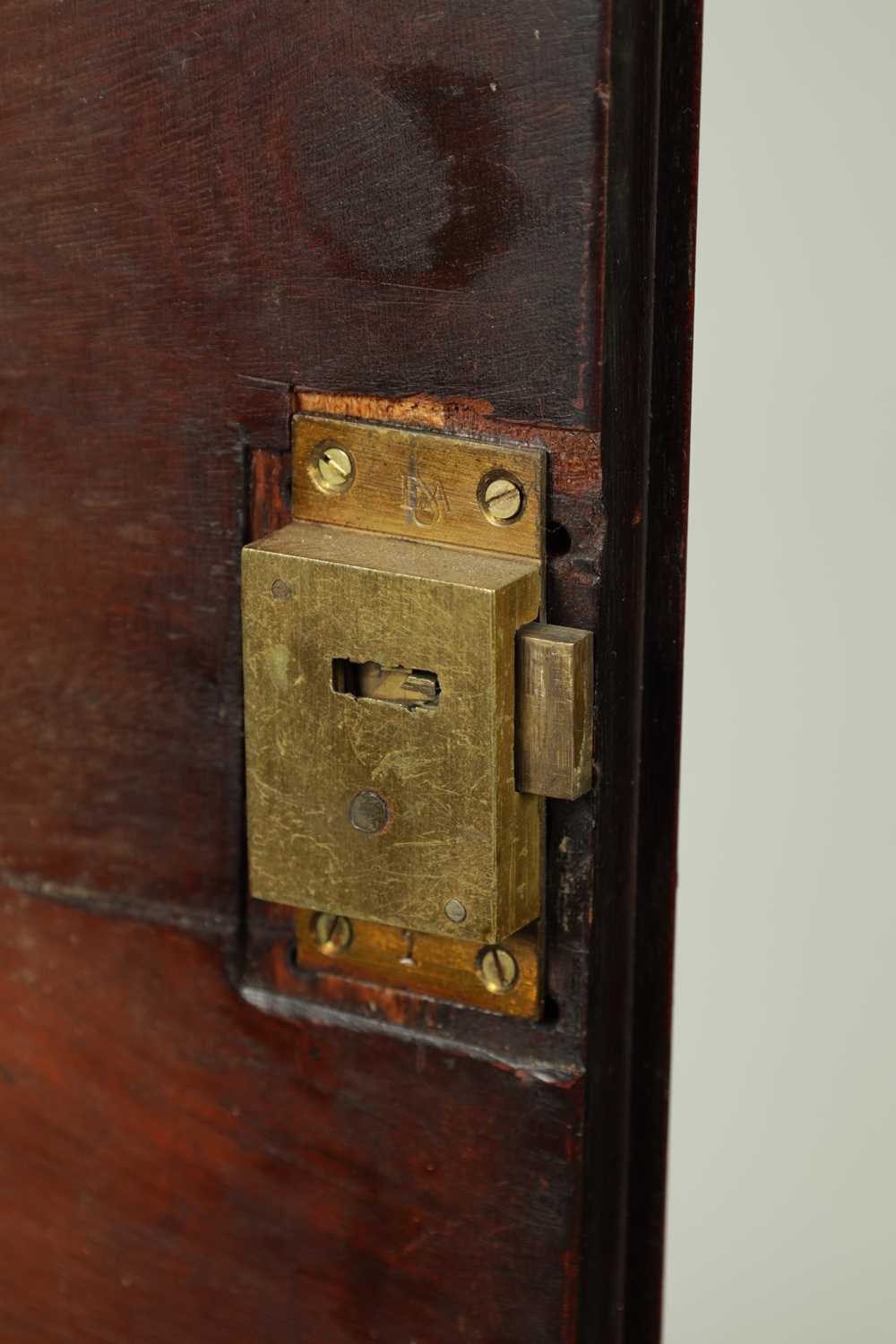 STONES, BLACKBURN. AN EARLY 19TH CENTURY MAHOGANY ‘AXE MOON’ LONGCASE CLOCK - Image 11 of 12