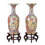 A LARGE PAIR OF 20TH-CENTURY CHINESE PORCELAIN VASES