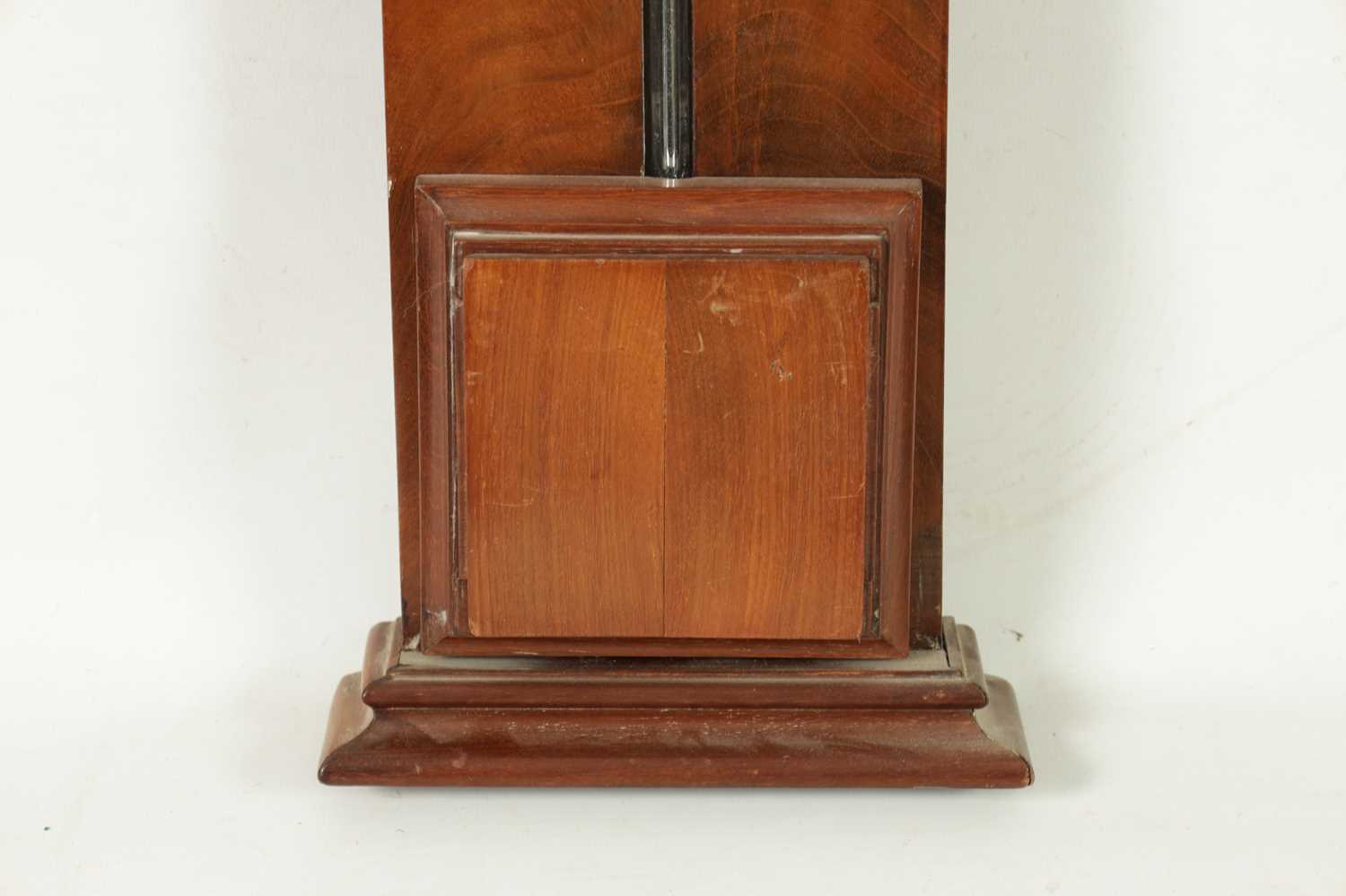 A 19TH CENTURY FRENCH MAHOGANY STICK BAROMETER - Image 4 of 6