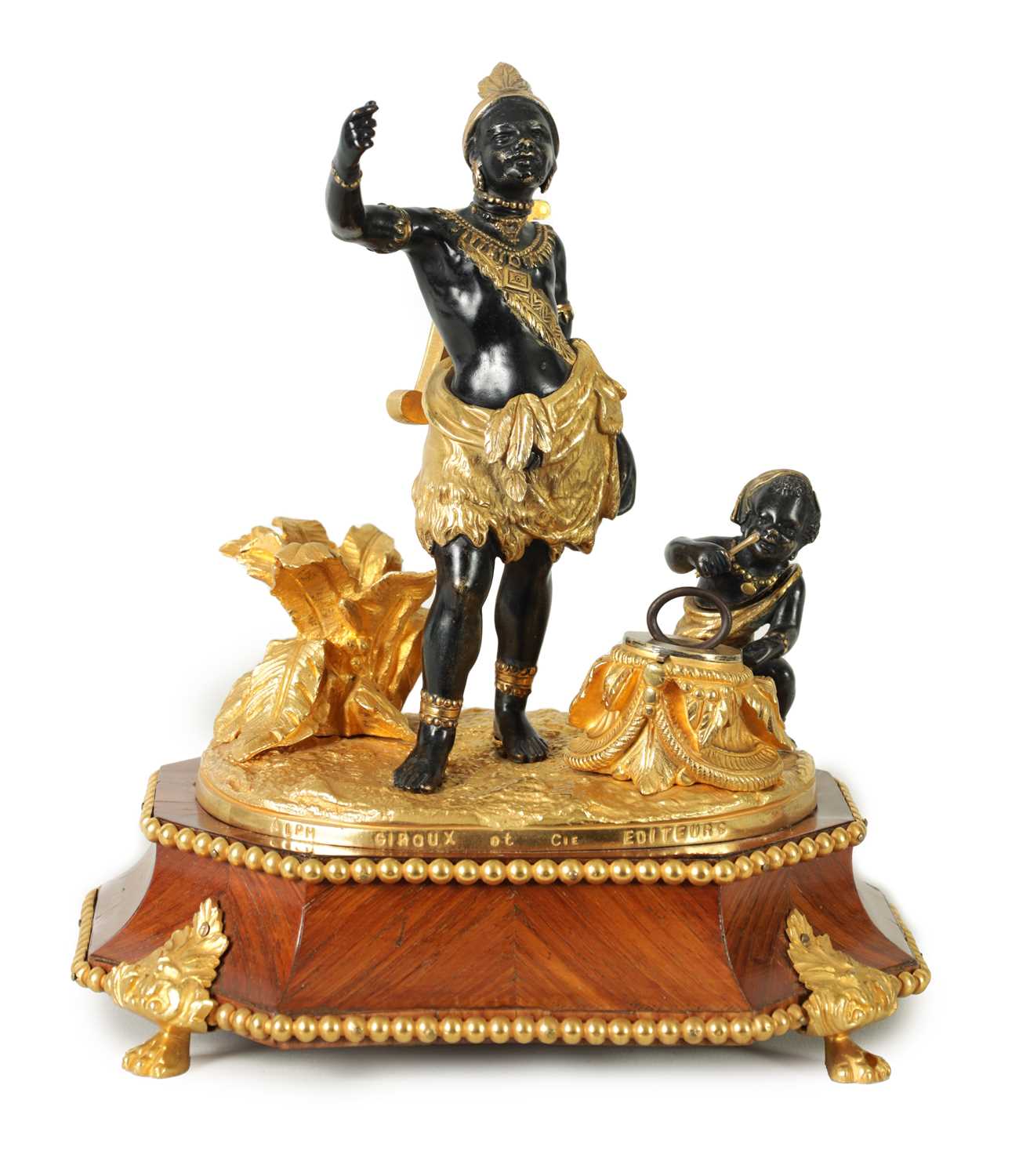 ALPHONSE GIROUX (1775-1848). A FINE EARLY 19TH CENTURY FRENCH KINGWOOD, GILT ORMOLU AND BRONZE MUSIC