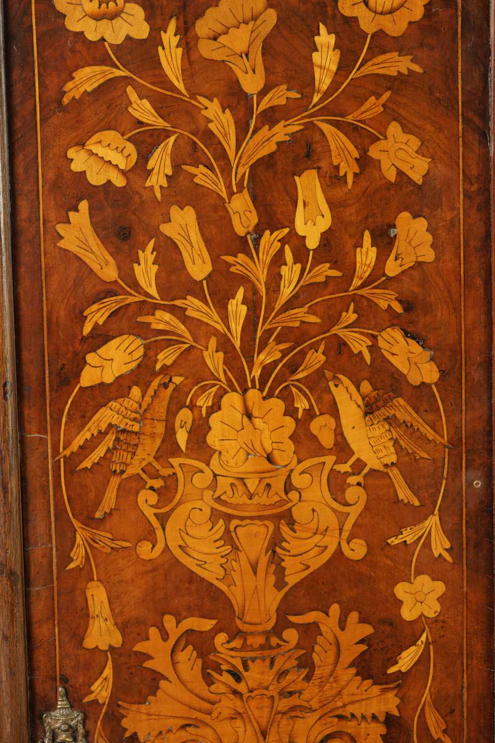 JOHN MARRIOTT, LONDON. A FINE 18TH CENTURY WALNUT AND DUTCH MARQUETRY 8-DAY LONG CASE CLOCK - Image 6 of 13
