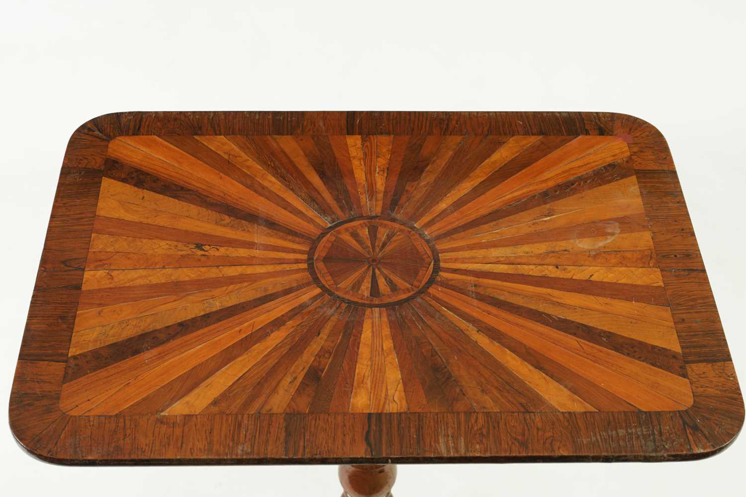 A 19TH CENTURY SPECIMEN INLAID AND ROSEWOOD OCCASIONAL TABLE - Image 3 of 10