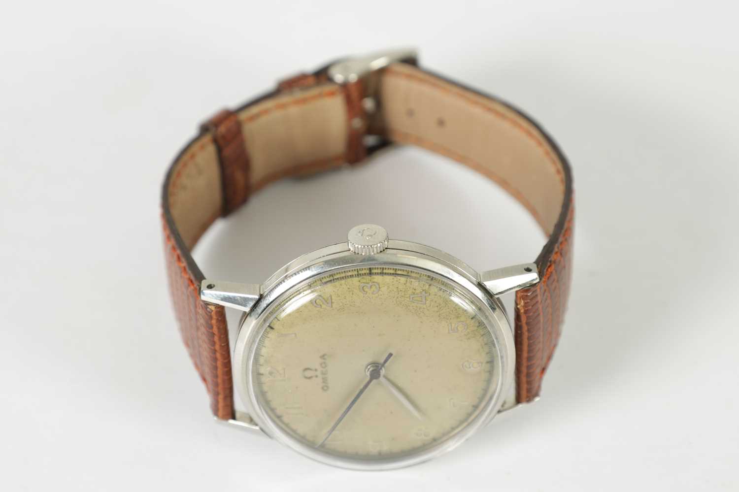 A GENTLEMAN’S VINTAGE STEAL JUMBO OMEGA WRISTWATCH - Image 2 of 6