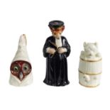 A COLLECTION OF ROYAL WORCESTER CANDLE EXTINGUISHERS