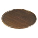 A GEORGE III MAHOGANY TRAY