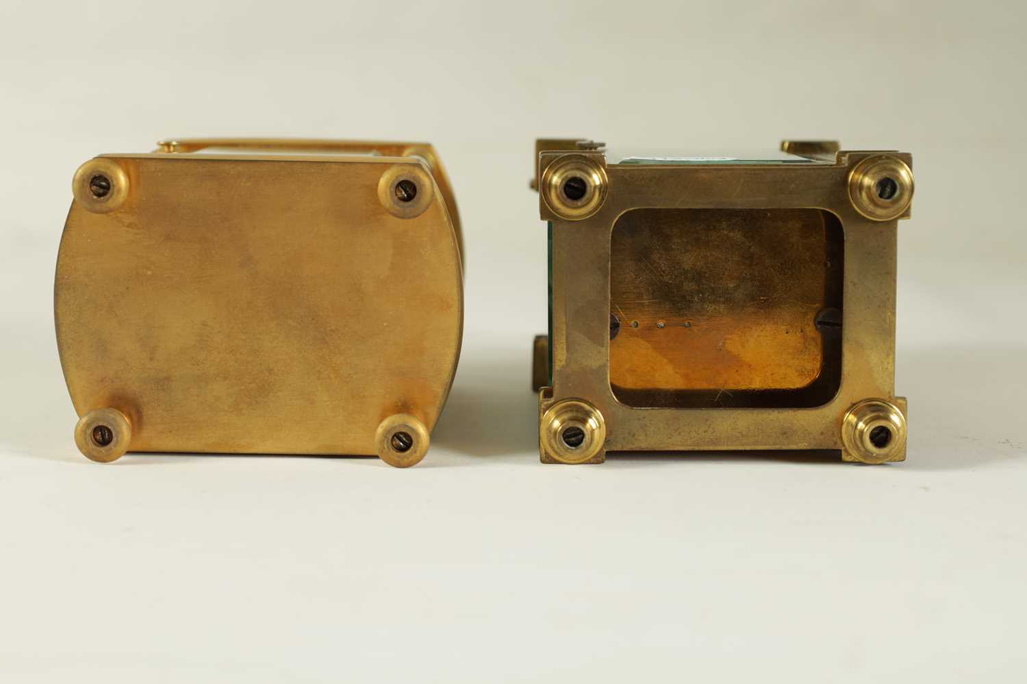 TWO LATE 19TH CENTURY FRENCH CARRIAGE CLOCKS - Image 14 of 14
