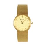 A GENTLEMAN’S 18CT GOLD CHOPARD AUTOMATIC WRISTWATCH