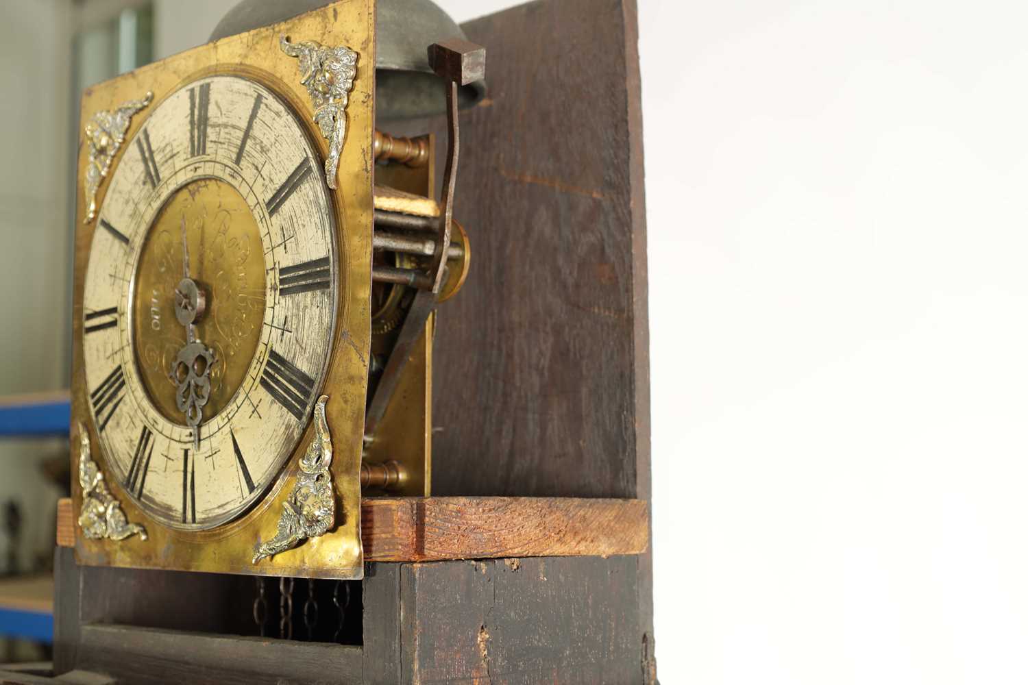 JONAS BARBER, BOULDAN BRIDGE, “BOWLAND BRIDGE” AN EARLY 18TH CENTURY 30-HOIUR LONGCASE CLOCK - Image 7 of 15