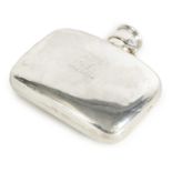 VICTORIAN SILVER HIP FLASK