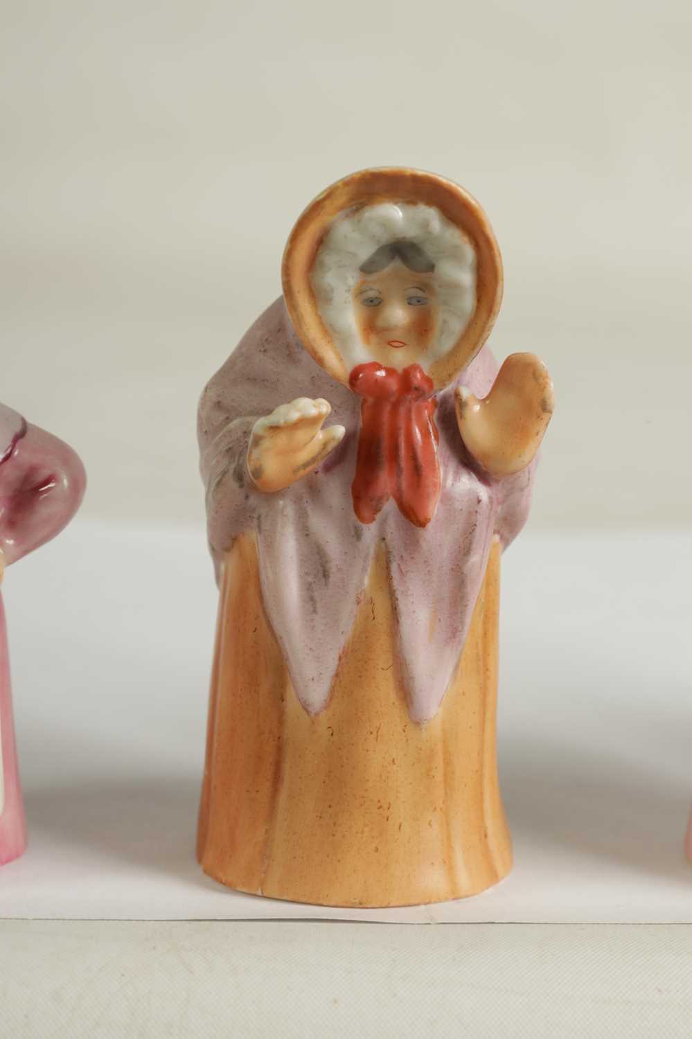 A COLLECTION OF FOUR ROYAL WORCESTER CANDLE EXTINGUISHERS - Image 3 of 12