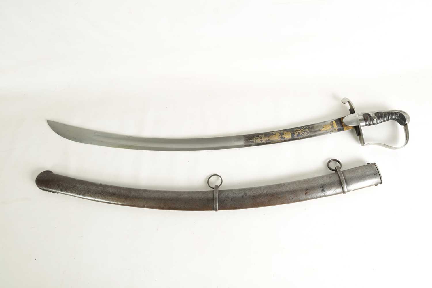A BRITISH PATTERN 1796 LIGHT CAVALRY OFFICER'S SABRE - Image 4 of 10