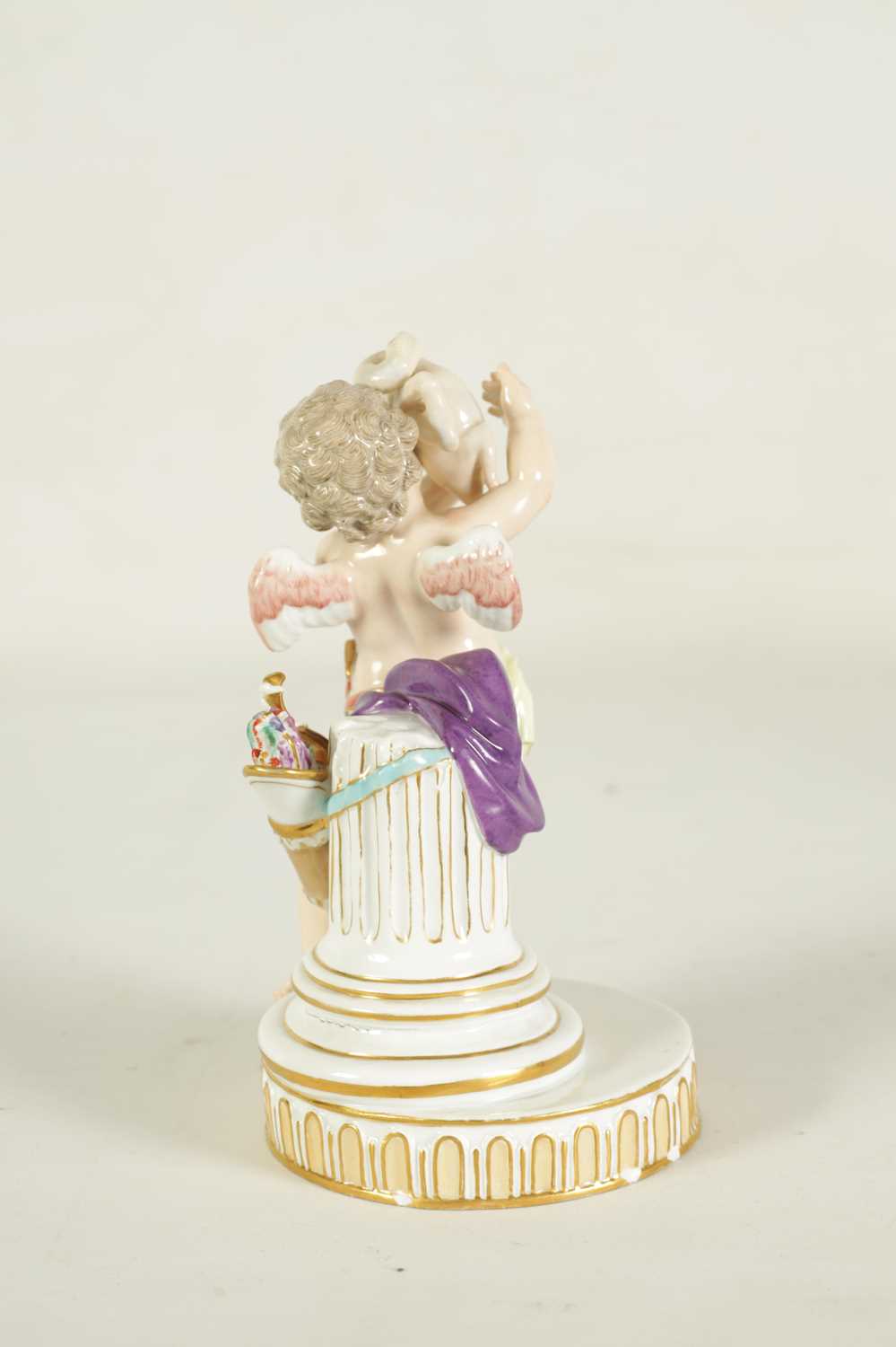 A 19TH CENTURY MEISSEN FIGURE OF CUPID - Image 5 of 8