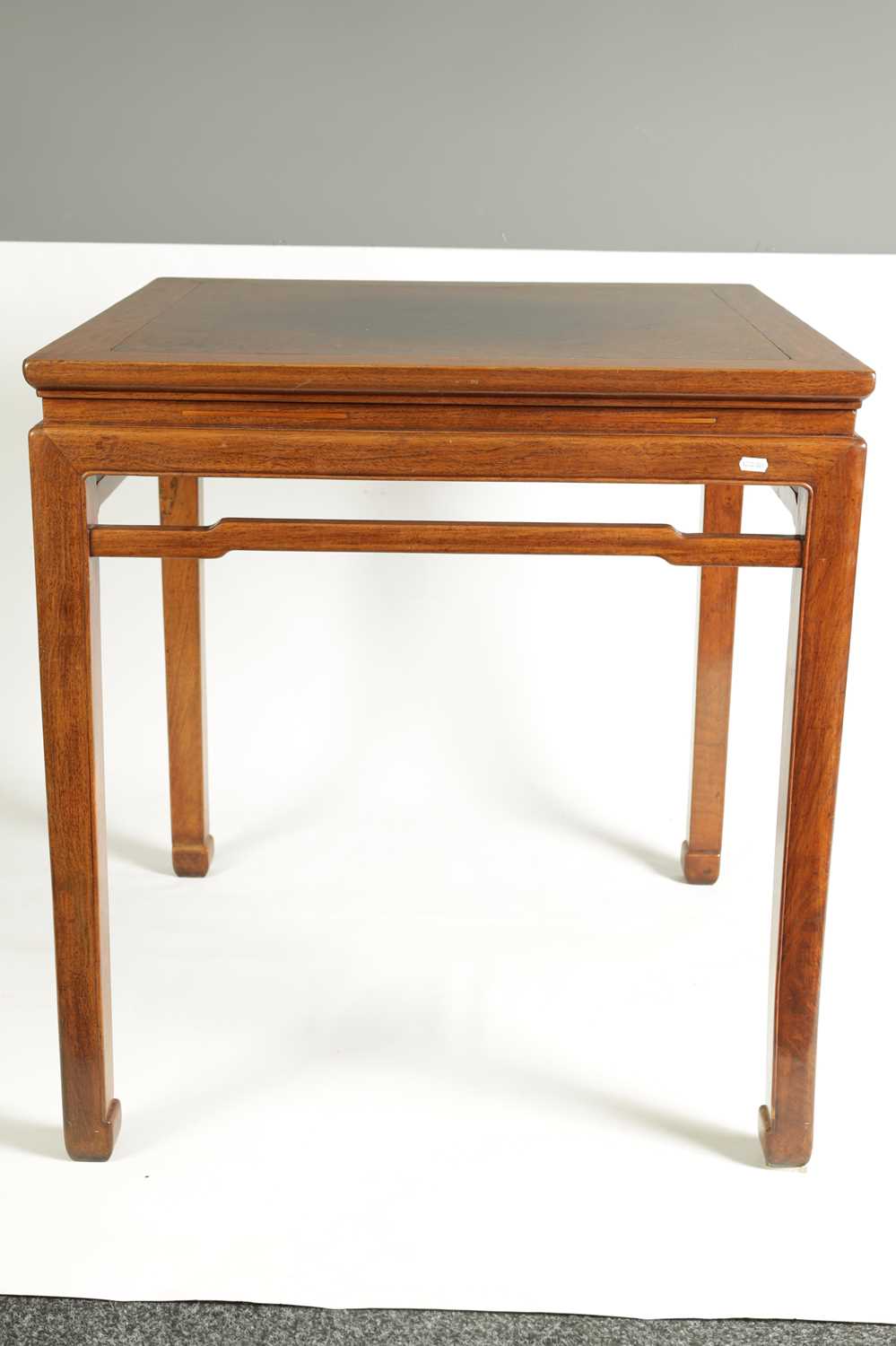 A LATE 19TH CENTURY CHINESE HARDWOOD AND BURRWOOD SQUARE TOP TABLE - Image 5 of 35