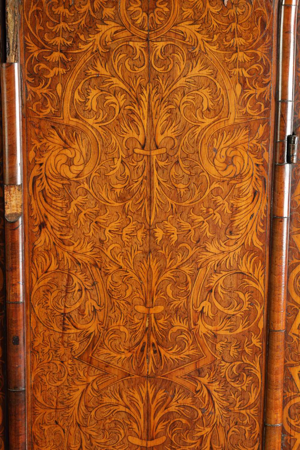 A WILLIAM AND MARY AND LATER SEAWEED MARQUETRY EIGHT-DAY LONGCASE CLOCK - Image 3 of 11