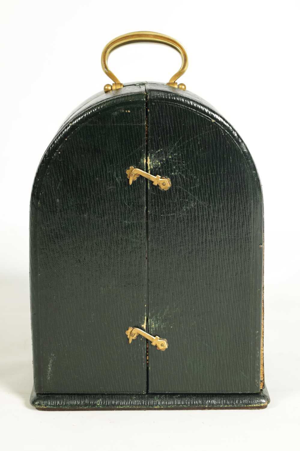 L. LEROY, PARIS. A FINE AND RARE GIANT GILT BRASS ‘BOURNE’ CASED GRAND SONNERIE STRIKING CARRIAGE CL - Image 18 of 19