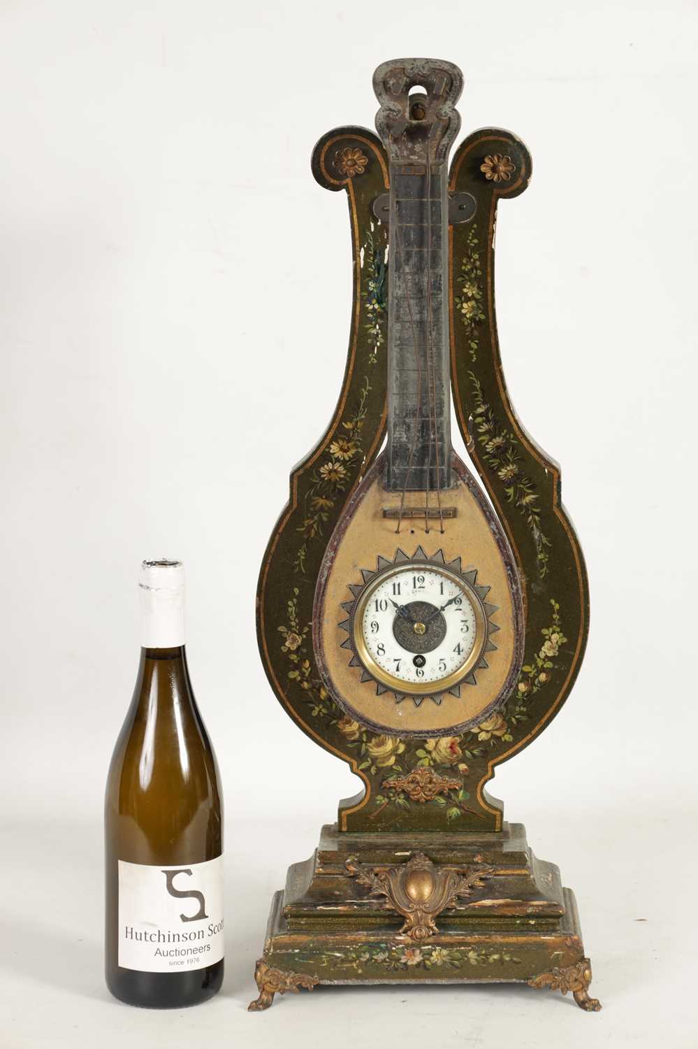 A RARE LATE 19TH CENTURY FRENCH SWINGING MYSTERY CLOCK OF LARGE SIZE - Image 2 of 12