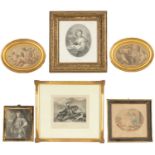 A COLLECTION OF SIX 19TH CENTURY FRAMED PRINTS