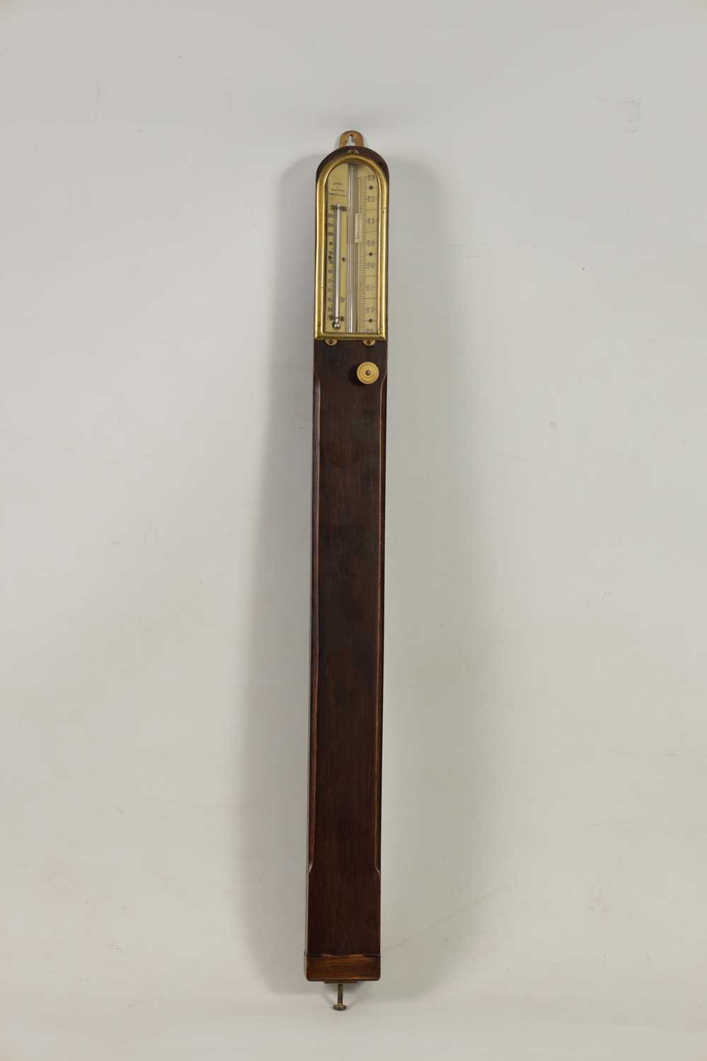 BRADY & MARTIN LTD. NEWCASTLE ON TYNE A 19TH CENTURY ROSEWOOD STICK BAROMETER - Image 2 of 5