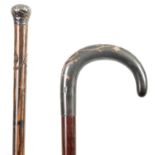 TWO EARLY 20TH CENTURY FRENCH WALKING CANES
