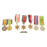A SELECTION OF WAR MEDALS