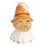 A 20TH CENTURY ROYAL WORCESTER CANDLE EXTINGUISHER LIMITED EDITION “TOBY”