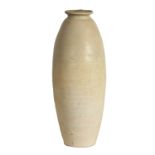 A CHINESE SONG CREAM GLAZED TALL VASE