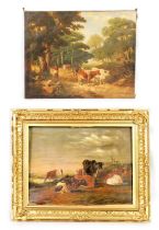 A PAIR OF 19TH CENTURY OILS ON CANVAS