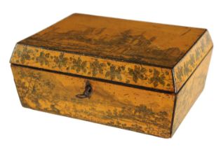 A REGENCY PENWORK BOX