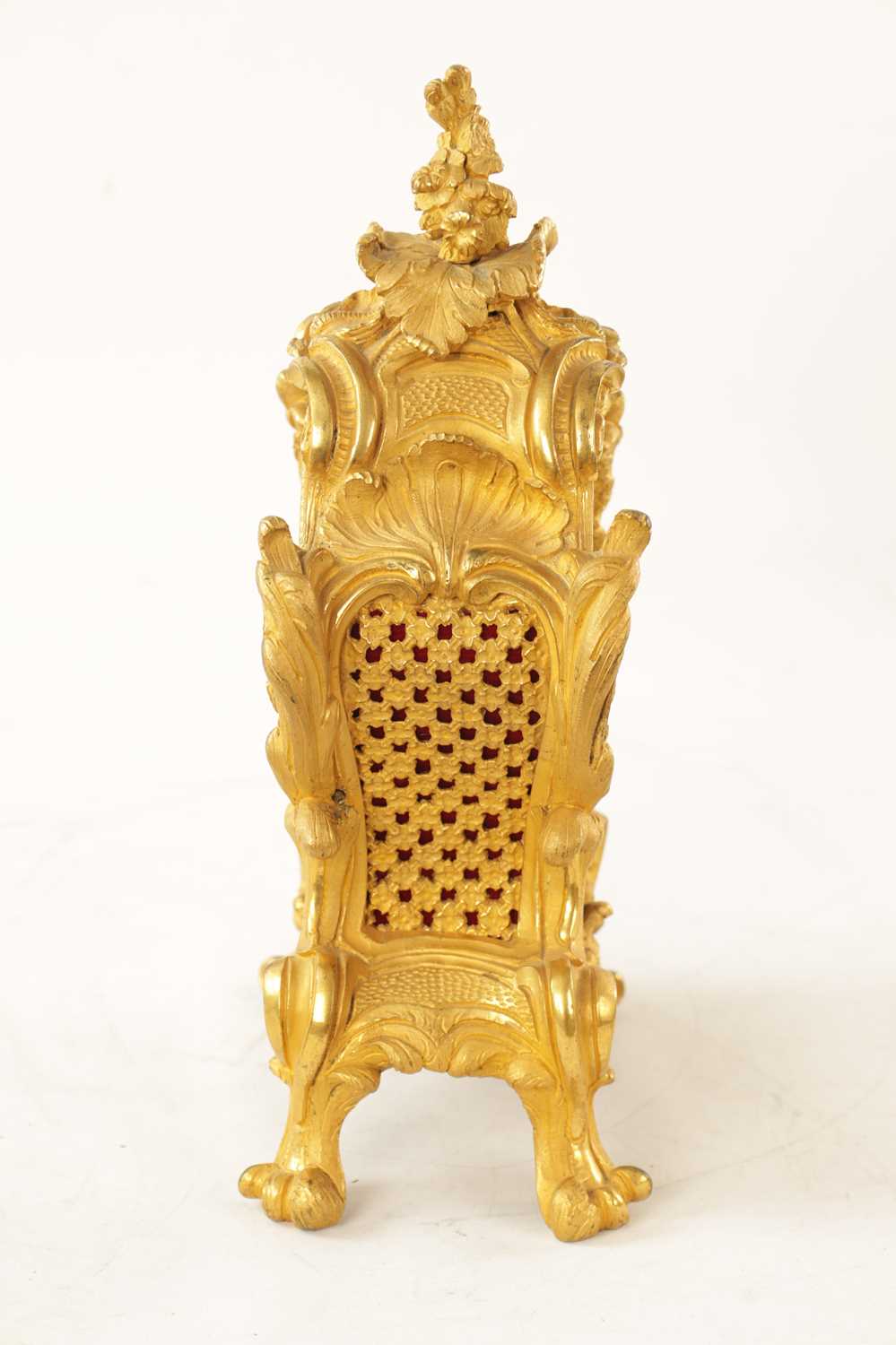 GANTHONY, CHEAPSIDE. AN ENGLISH REGENCY ORMOLU FUSEE MANTEL CLOCK - Image 8 of 11