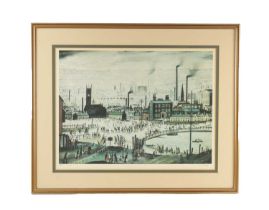 L.S. LOWRY. LIMITED EDITION SIGNED PRINT