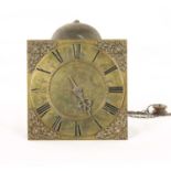 ARCHER, STOW. AN EARLY 18TH CENTURY 30HR HOOK AND SPIKE WALL CLOCK