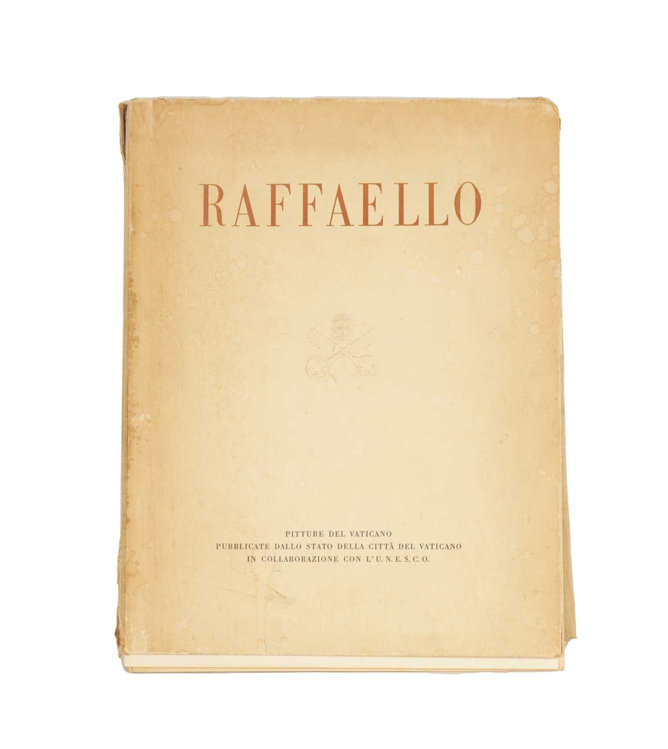 A FULLY ILLUSTRATED BOOK “RAFFEALLO PICTURE DEL VATICANO”