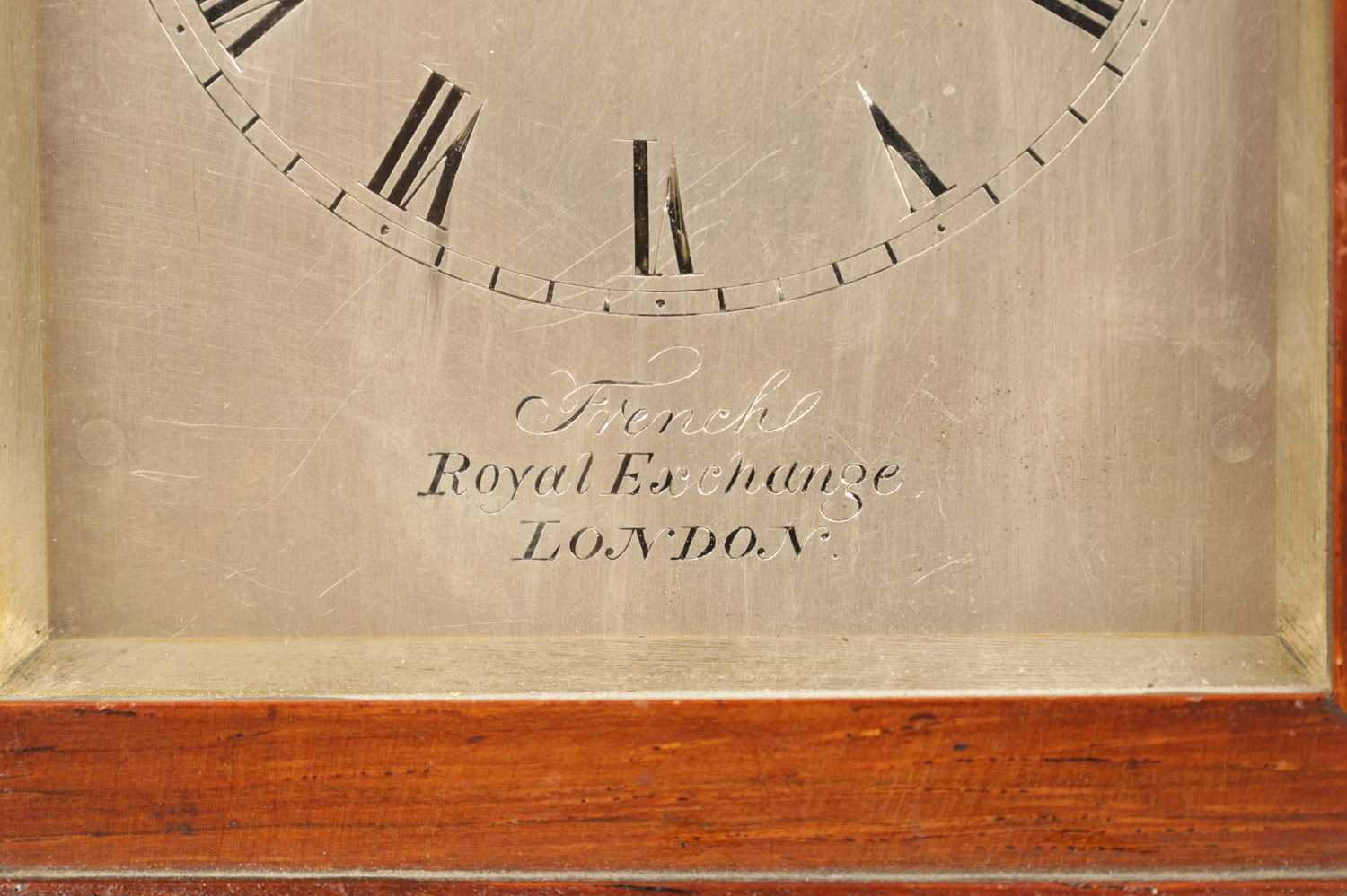 FRENCH, ROYAL EXCHANGE, LONDON. A SMALL CARRIAGE STYLE ENGLISH FUSEE MANTEL CLOCK - Image 14 of 14