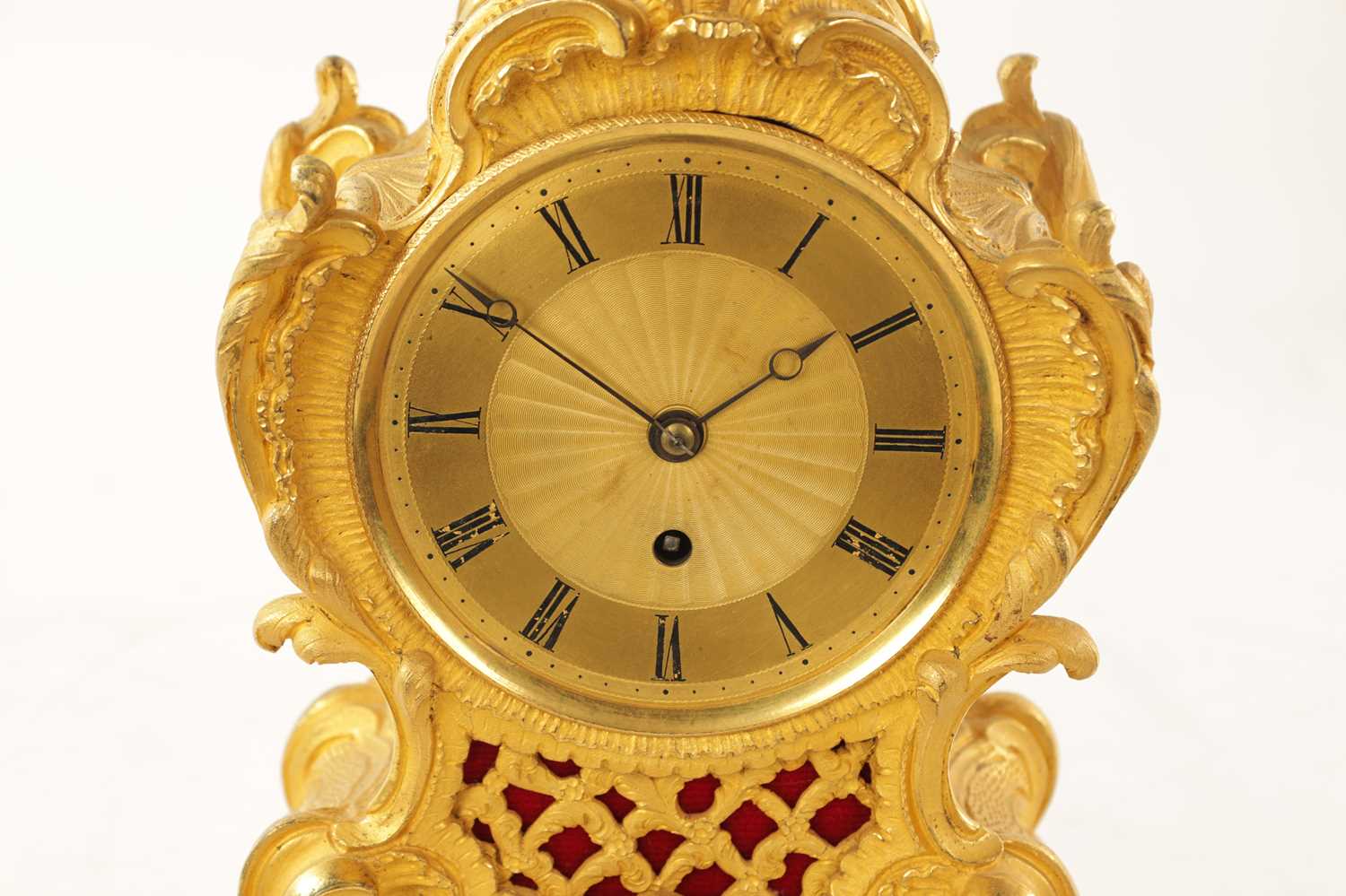 GANTHONY, CHEAPSIDE. AN ENGLISH REGENCY ORMOLU FUSEE MANTEL CLOCK - Image 3 of 11